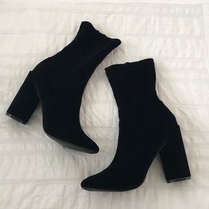 Black booties